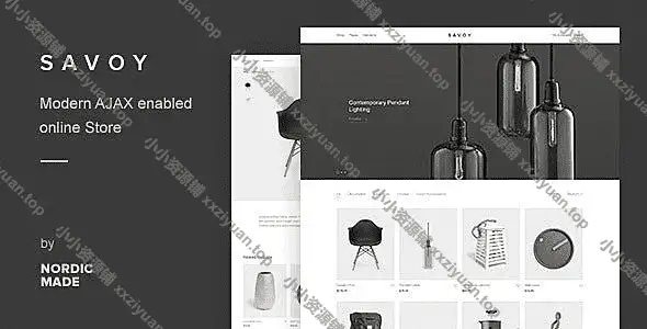 Savoy 极简外贸商城WordPress主题_v2.9.3