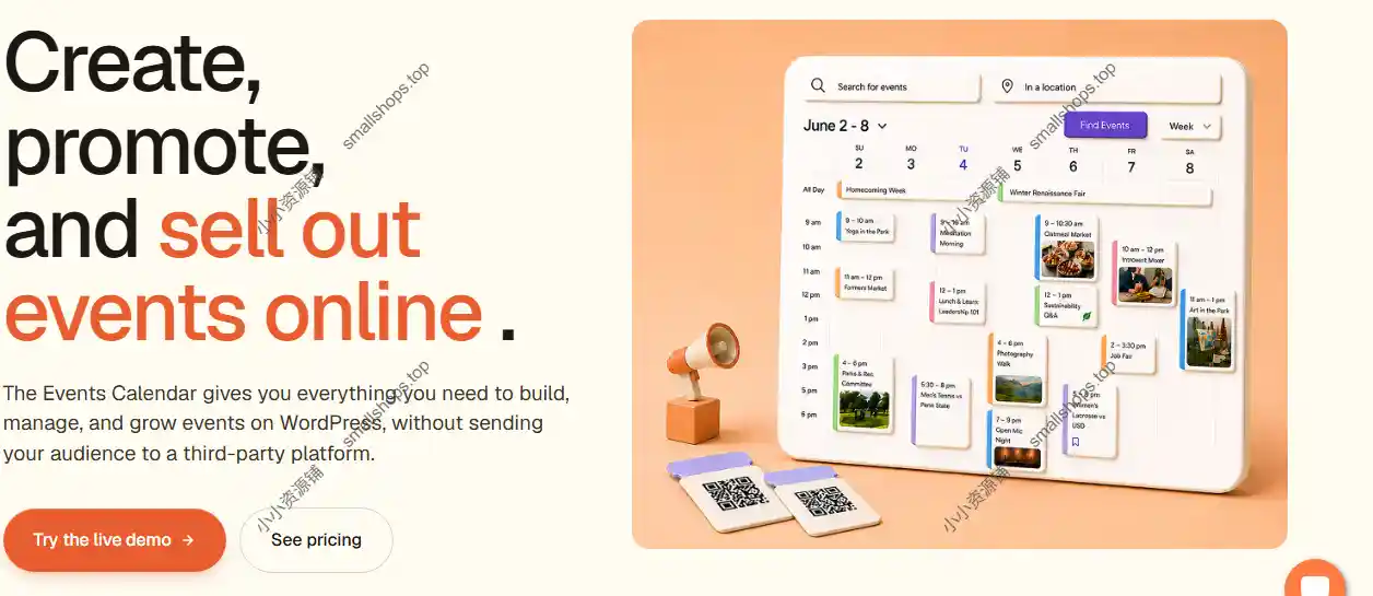 Event Tickets Plus 6.9.3 英文版 – WordPress 活动门票销售与报名插件