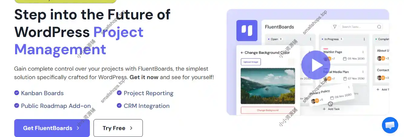 Fluent Boards Pro v1.91.2 专业 WordPress 项目管理插件已激活版