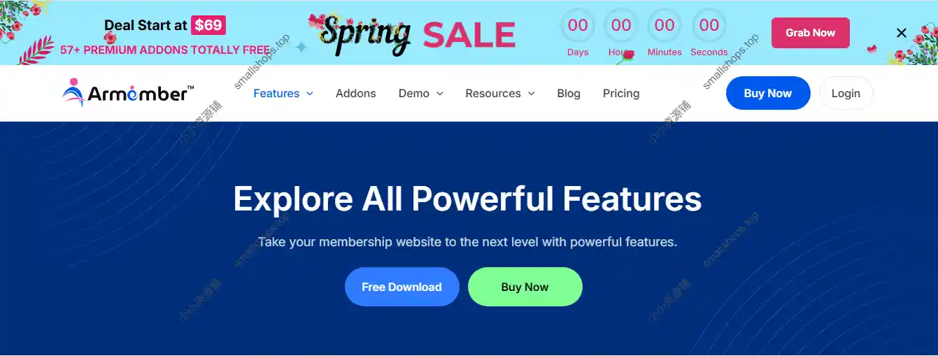 ARMember 7.3.2英文版已激活|功能强大的 WordPress 会员注册管理插件-1