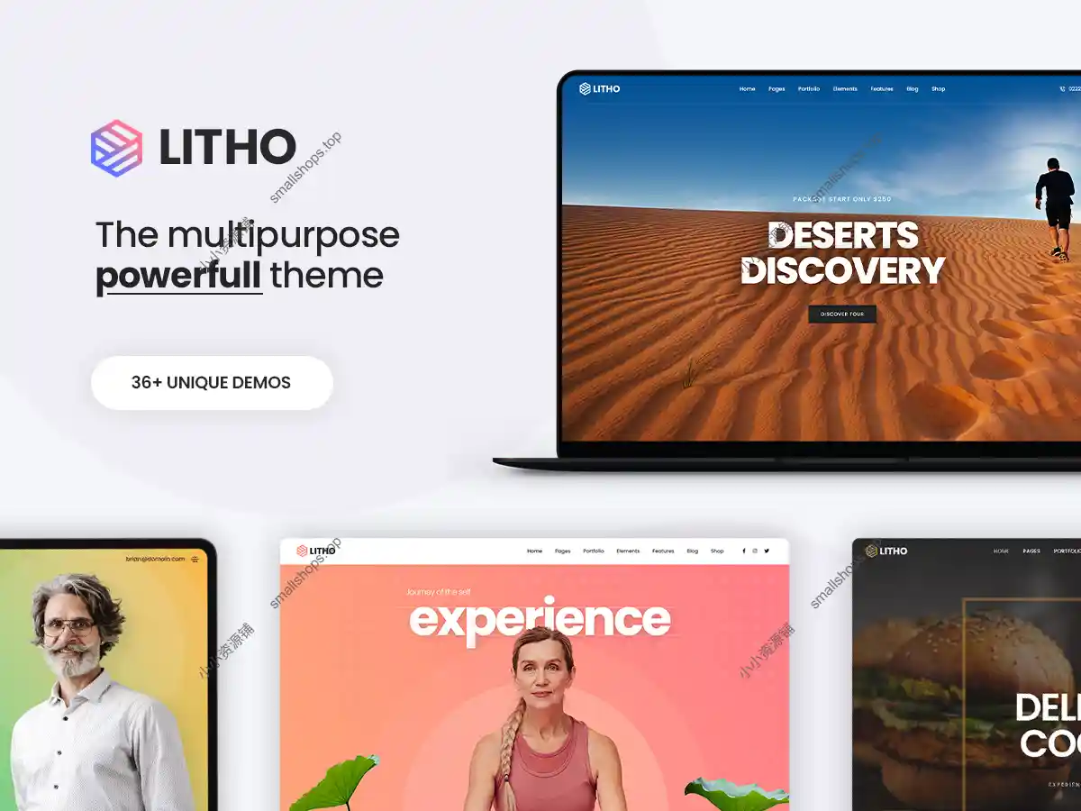 Litho v3.7 英文版 – 高级多功能 Elementor WordPress 主题