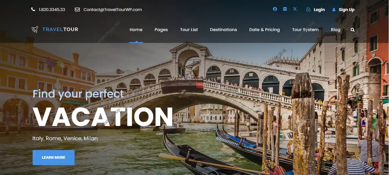 Travel Tour v5.3.11 已激活 – 旅行预订 WordPress 主题