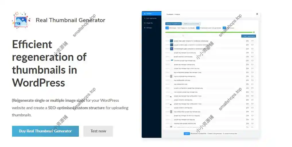 Real Thumbnail Generator v2.7.7 已激活 – WordPress缩略图重新生成专业版-1 Real Thumbnail Generator v2.7.7 已激活 – WordPress缩略图重新生成专业版-1