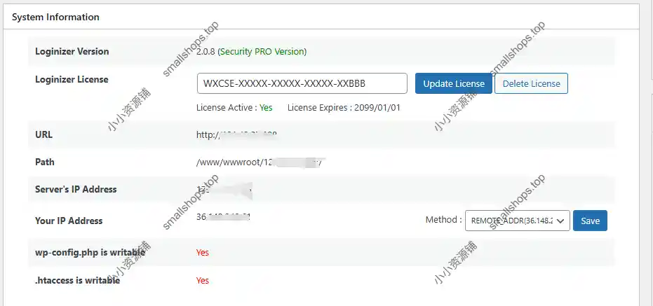 Loginizer Pro v2.0.8 英文版已激活 – 轻量级的 WordPress 安全插件-2 Loginizer Pro v2.0.8 英文版已激活 – 轻量级的 WordPress 安全插件-2