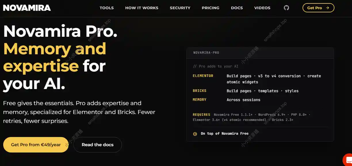 Novamira Pro 1.0.0英文版已激活-人工智能提供内存与专业知识插件
