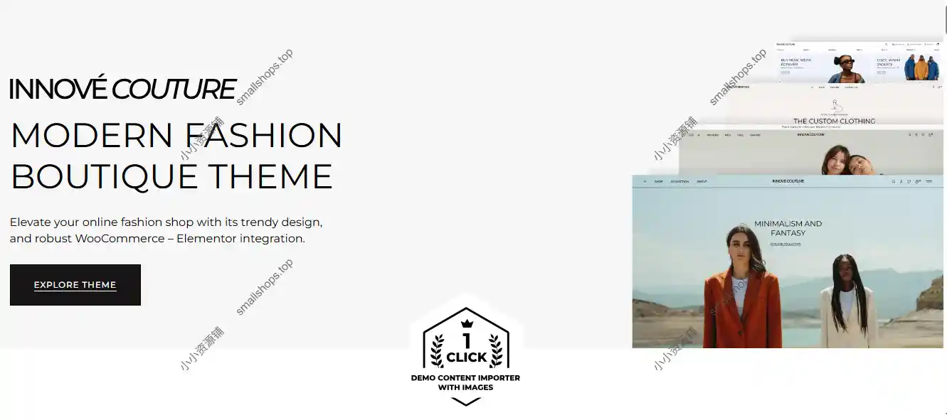 Innové Couture v34英文版已激活 – 现代时尚精品服饰和服装WordPress主题-1