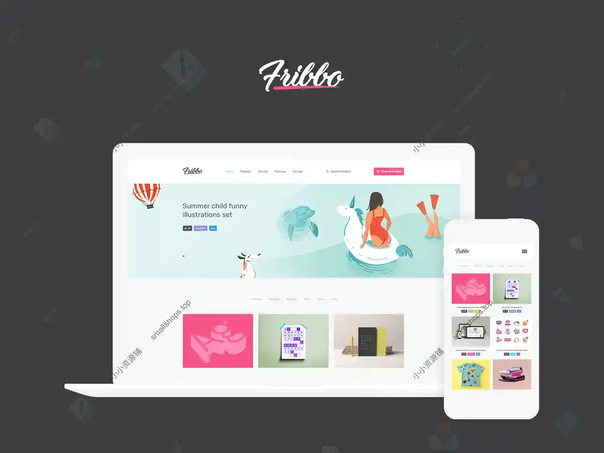 Fribbo 1.1.0英文版 – 免费赠品与礼品博客 WordPress 主题分享下载