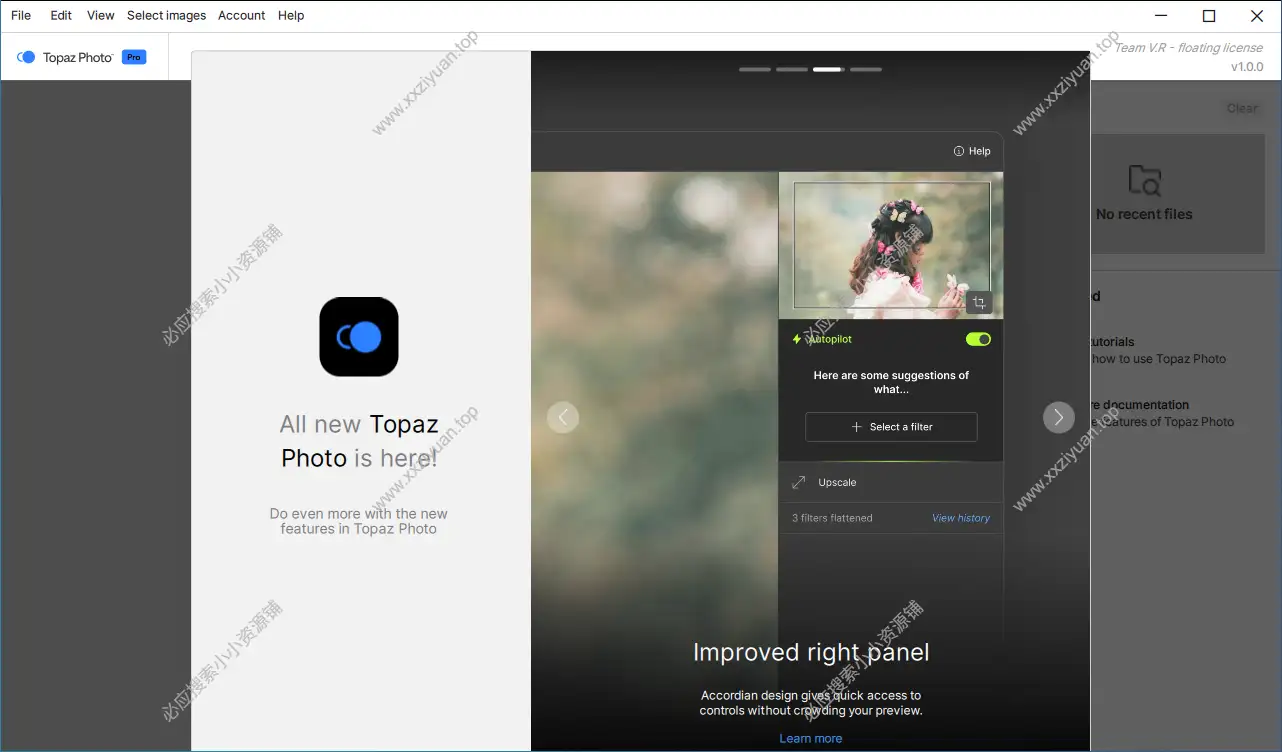 Topaz Photo Pro v1.0.0 人工智能图片降噪软件|开心版下载