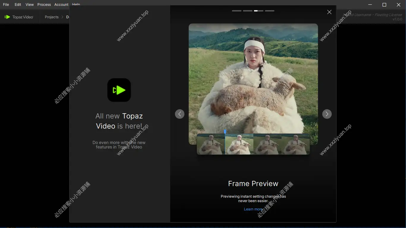 Topaz Video v1.0.3 AI智能视频无损放大软件分享下载