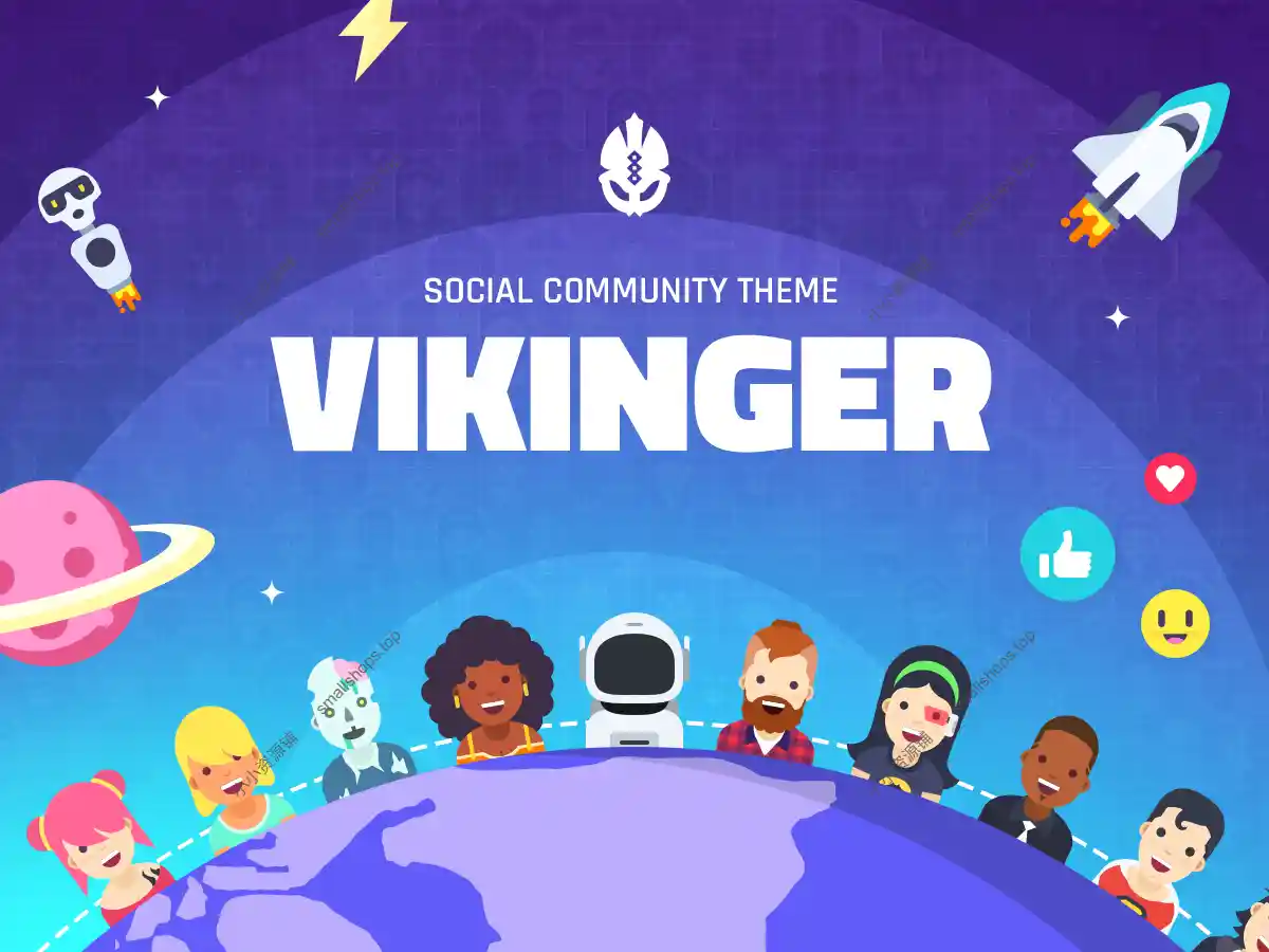 Vikinger v2.0.0 在线论坛和社交交友WordPress主题
