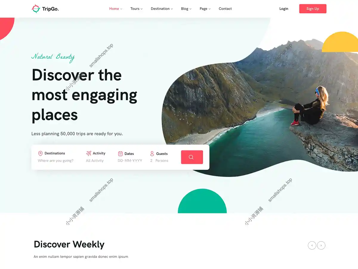 Tripgo v1.6.1 英文版 – 旅游预订 WordPress 网站主题