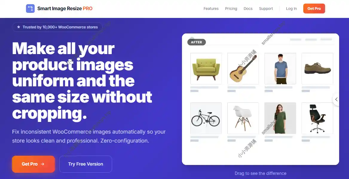 Smart Image Resize PRO 1.17.0 智能调整产品主图 WooCommerce 插件