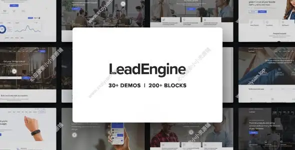 LeadEngine 5.5 已激活版|带有页面构建器的多用途 WordPress 主题 1 LeadEngine 5.5 已激活版|带有页面构建器的多用途 WordPress 主题 1
