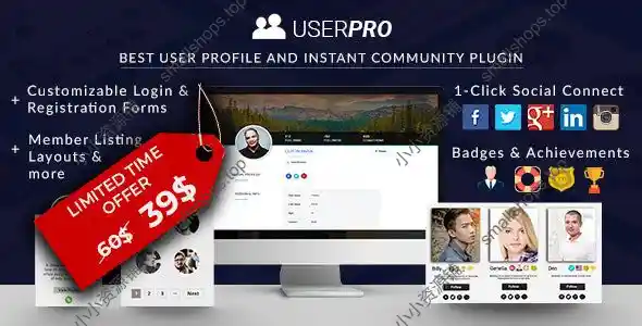 UserPro v5.1.14 已激活 WordPress 前端用户社区插件-1 UserPro v5.1.14 已激活 WordPress 前端用户社区插件-1