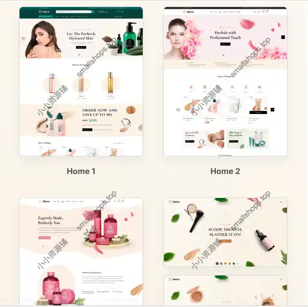 Hara v1.2.20 英文版 – 美妆店 WooCommerce 主题