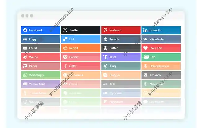 Easy Social Share Buttons v11.4 已激活 – WordPress社交媒体分享插件