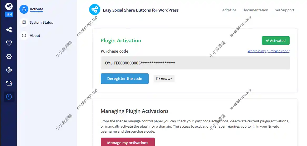 Easy Social Share Buttons v11.4 已激活 – WordPress社交媒体分享插件-2 Easy Social Share Buttons v11.4 已激活 – WordPress社交媒体分享插件-2