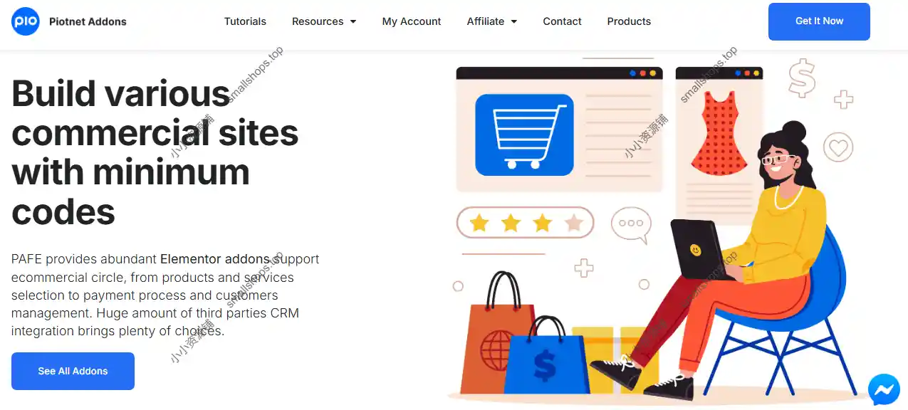Piotnet Addons For Elementor Pro v7.1.72 已激活 –  高级附加组件插件
