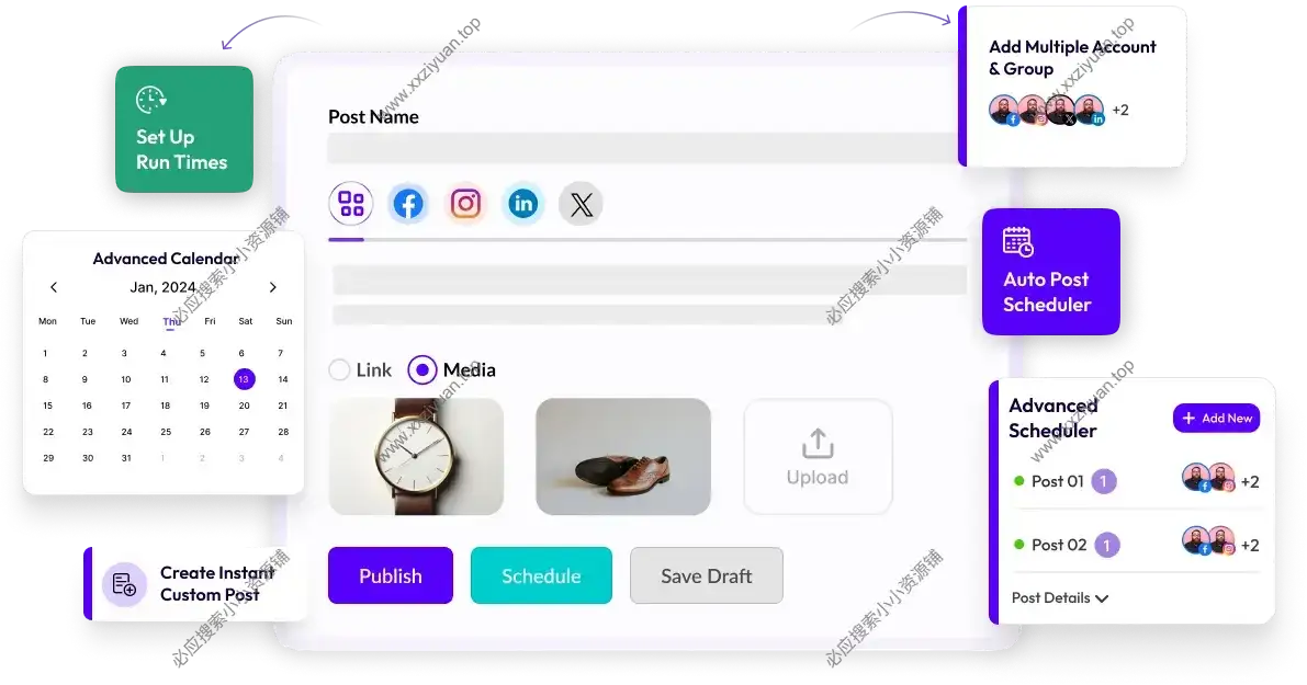 Bit Social Pro v1.12.0 英文版已激活 – 自动发布WordPress内容至社交媒体插件