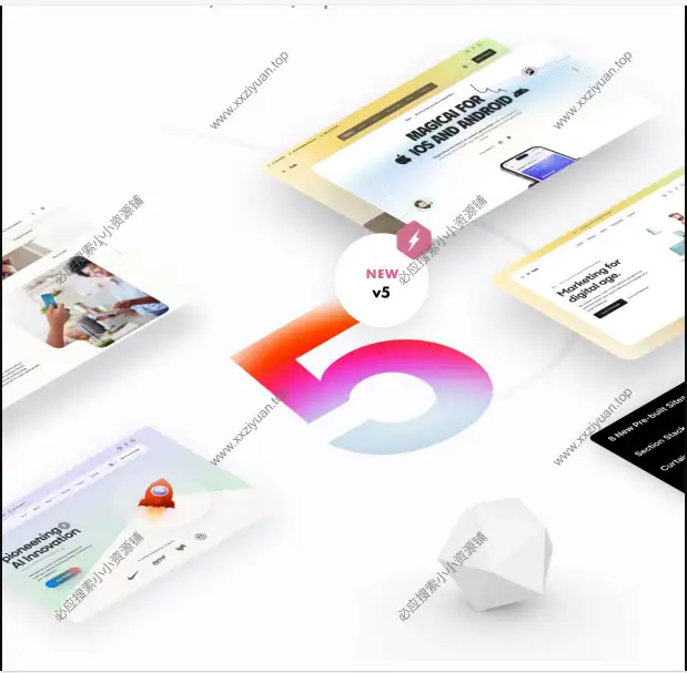 Hub v5.0.8 完美激活版 – 响应式多功能WordPress主题