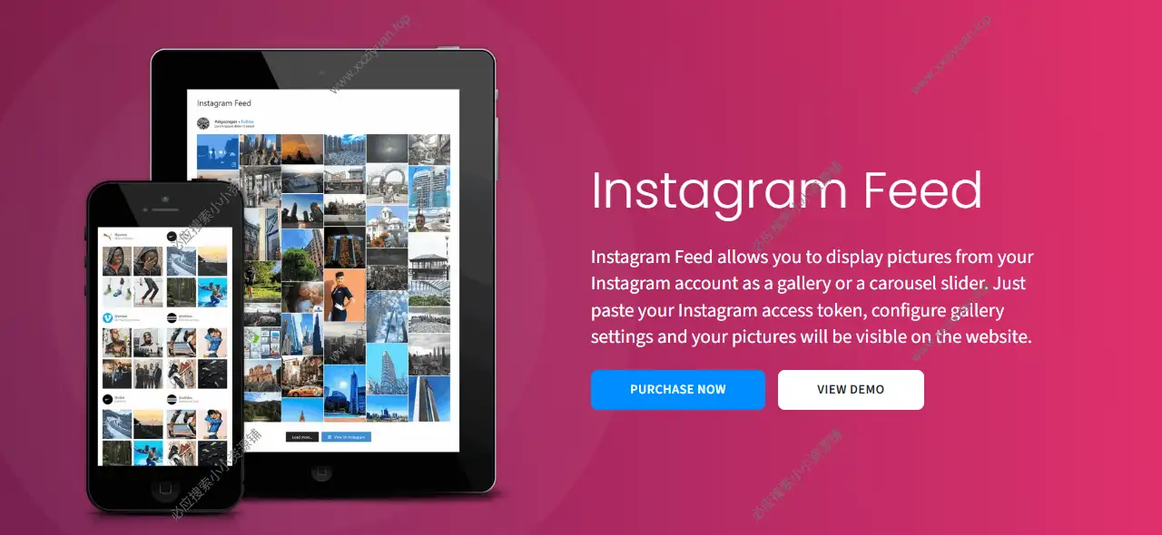 Social Feed Gallery Pro v4.4.3 已激活 – WordPress Instagram 动态展示插件