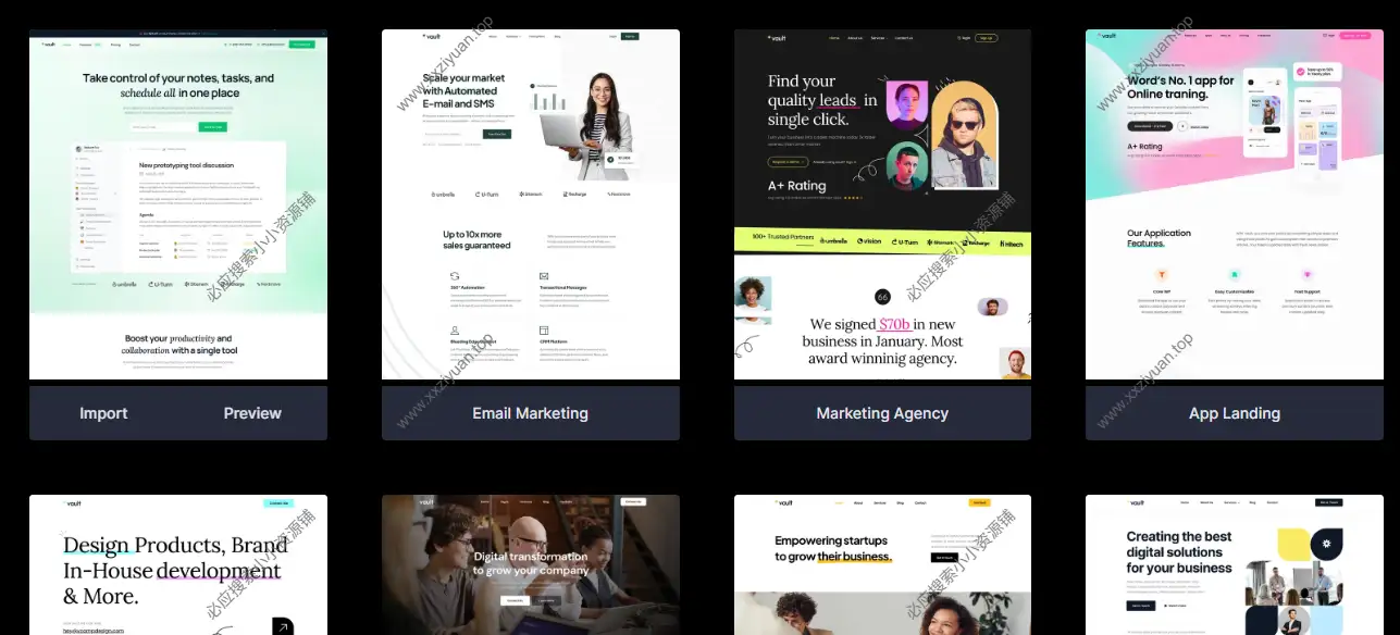 WordPress 多功能 Elementor 主题 – Vault v3.2.7 英文版已激活