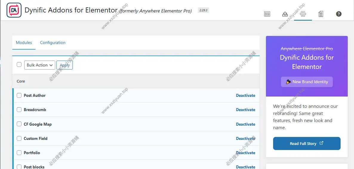 Elementor 拓展插件 – Dynific Addons for Elementor Pro v2.29.3 已激活
