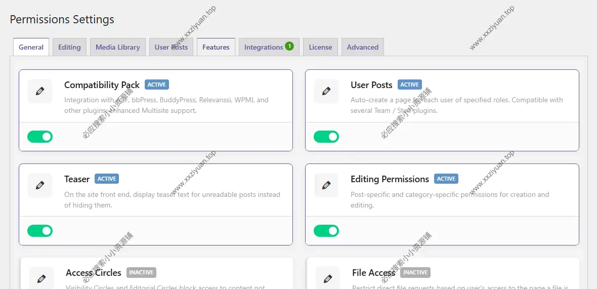 WordPress内容权限管理插件 – PublishPress Permissions Pro v4.6.3英文版