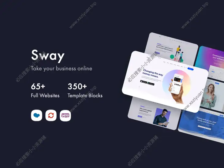 WordPress设计时尚现代多功能主题 – Sway v4.6