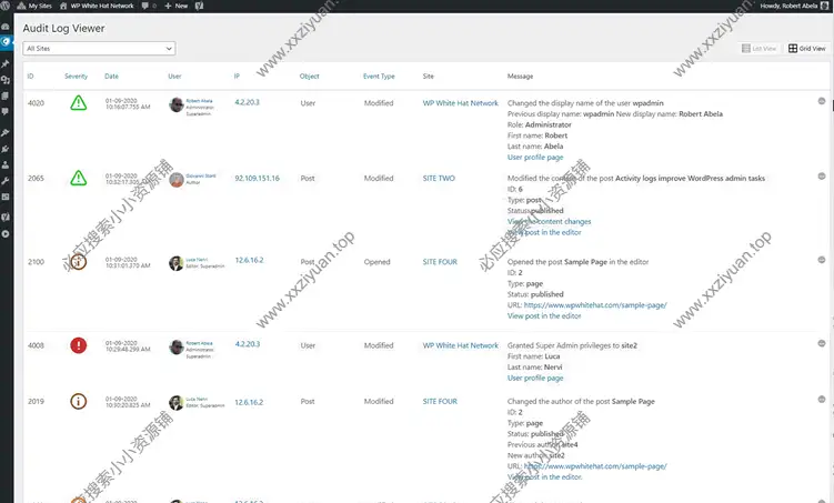 WordPress 活动日志插件 – WP Activity Log Premium v5.5.1 专业版