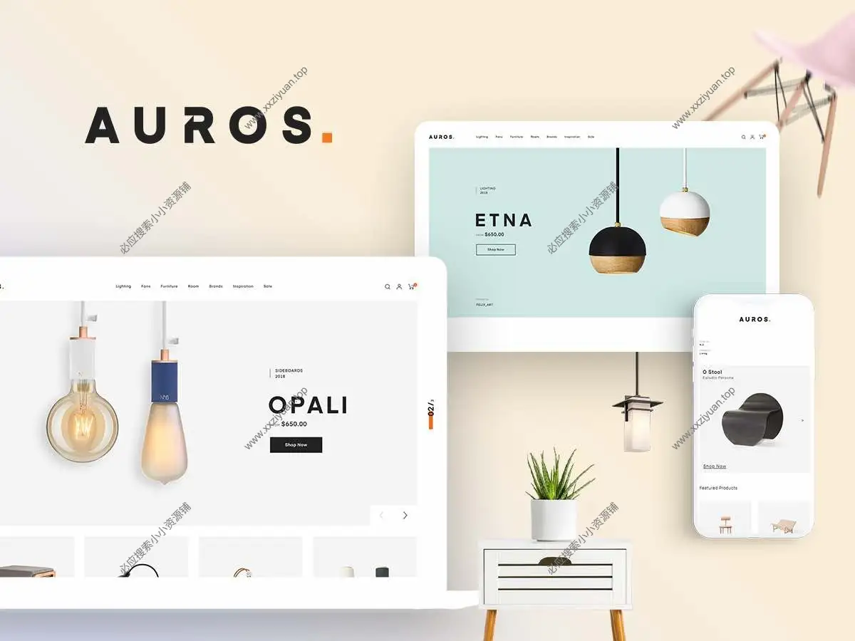 WooCommerce在线家具商城主题 – Auros v2.1.2 英文版分享