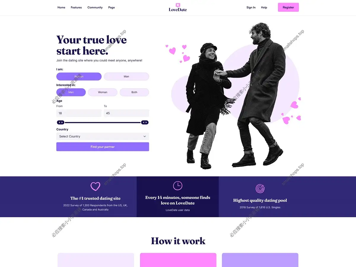 WordPress 社交约会网络主题 – LoveDatev 3.6.5英文版分享-1 WordPress 社交约会网络主题 – LoveDatev 3.6.5英文版分享-1