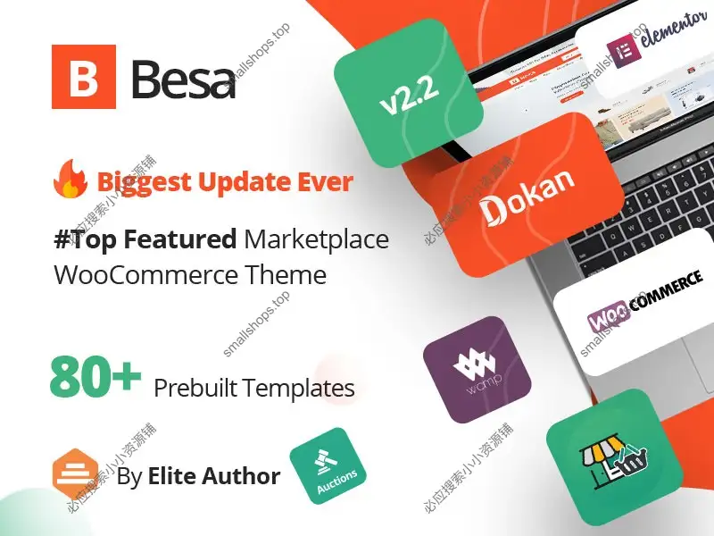 Besa 2.3.18 英文版 Elementor 市场 WooCommerce 主题-1 Besa 2.3.18 英文版 Elementor 市场 WooCommerce 主题-1