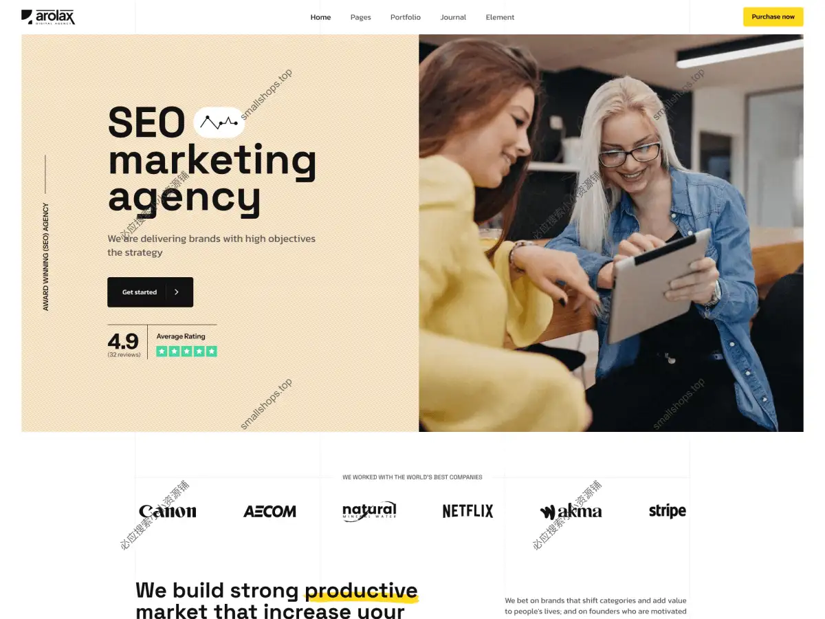 Arolax 4.0.1 英文版- 多功能创意数字代理 WordPress 主题-1 Arolax 4.0.1 英文版- 多功能创意数字代理 WordPress 主题-1