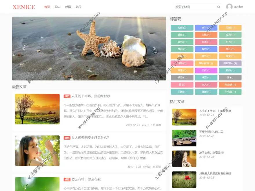 MissNice v3.3.5 简洁美观的 WordPress 博客主题-1 MissNice v3.3.5 简洁美观的 WordPress 博客主题-1