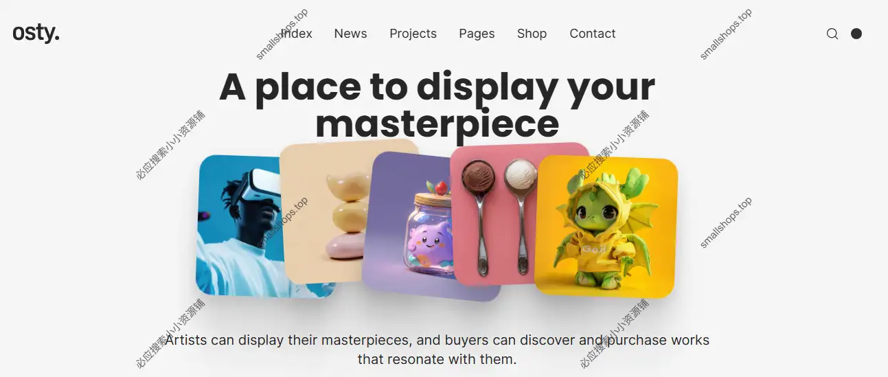 Osty 1.4.2 终极创意机构与作品集 WordPress 主题-1 Osty 1.4.2 终极创意机构与作品集 WordPress 主题-1