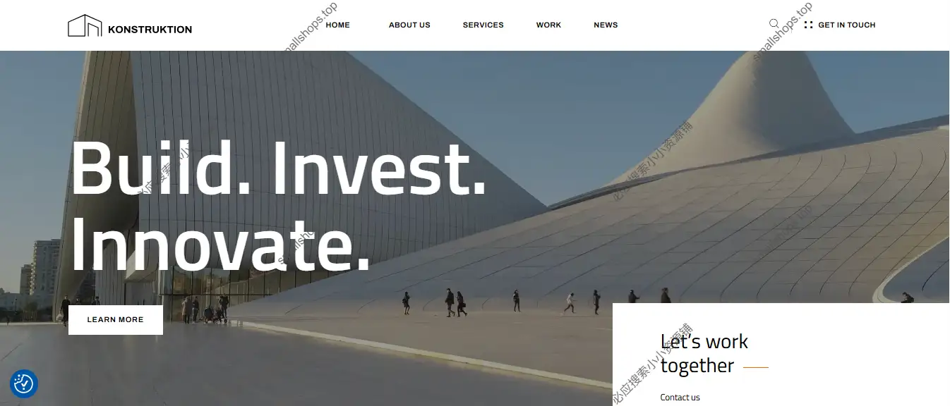 WordPress 建筑公司网站主题 Konstruktion v27 已激活-1