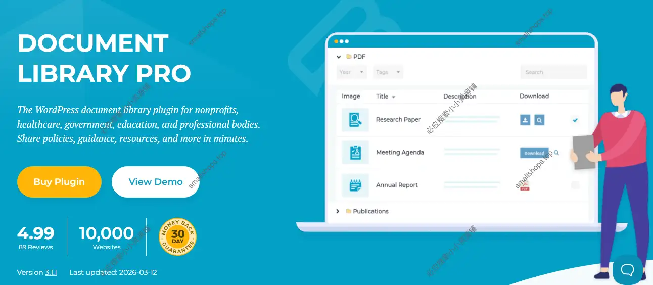 Document Library Pro 3.1.1已激活专业 WordPress 文档管理插件-1 Document Library Pro 3.1.1已激活专业 WordPress 文档管理插件-1
