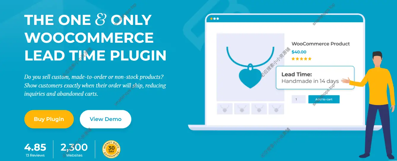 WooCommerce Lead Time 2.2.1已激活 – 商品订单交货时间展示插件-1 WooCommerce Lead Time 2.2.1已激活 – 商品订单交货时间展示插件-1