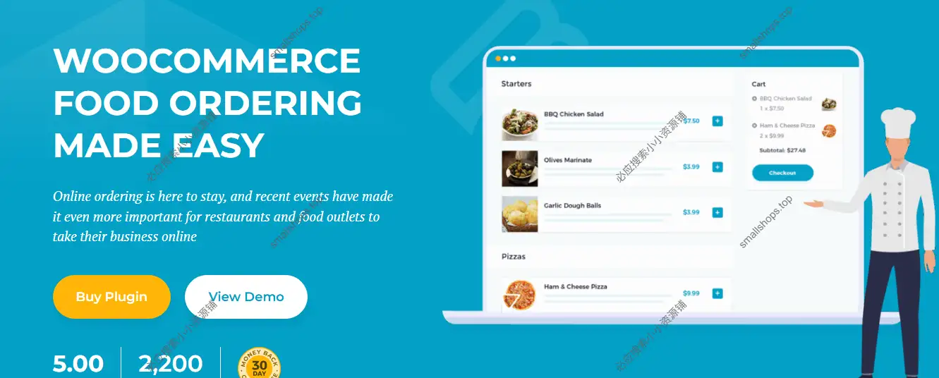WooCommerce Restaurant Ordering 2.1.12已激活 – 餐厅在线点餐插件-1 WooCommerce Restaurant Ordering 2.1.12已激活 – 餐厅在线点餐插件-1
