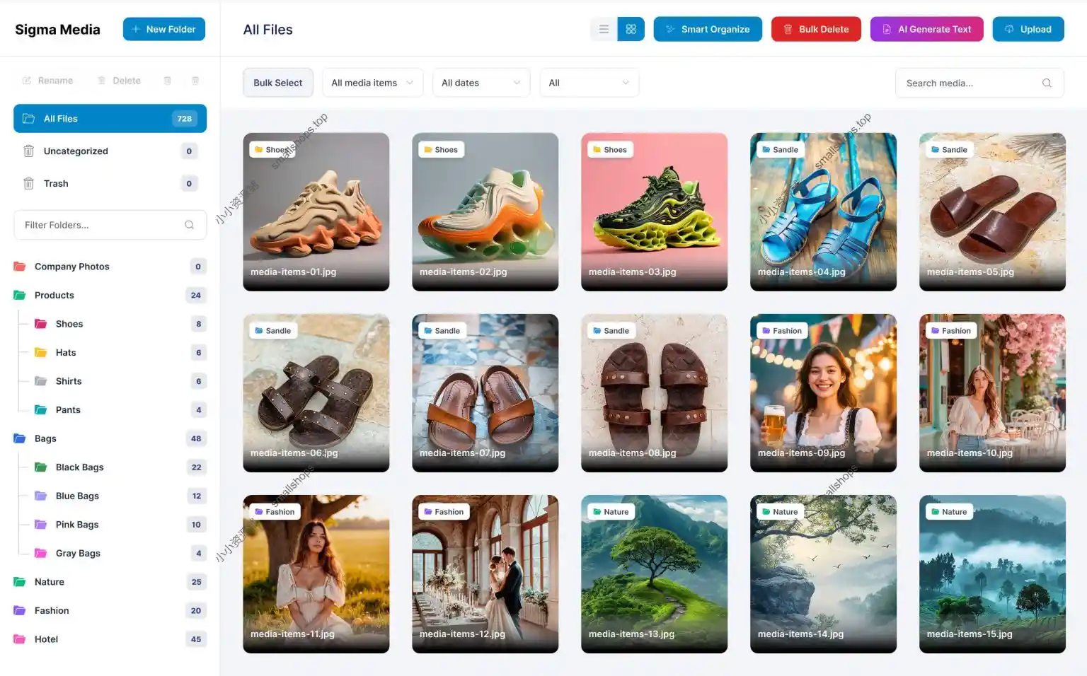 Sigma Media Manager 1.3.1英文版已激活 WordPress 媒体库管理插件