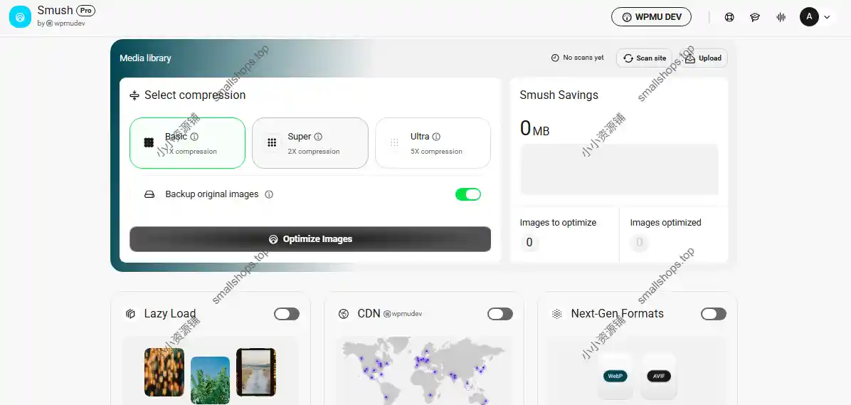 WordPress 网站图片优化插件 Smush Pro v4.0 英文版已激活-2