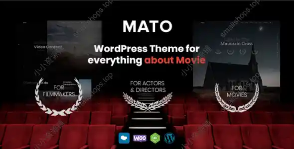 Mato 1.2.4已激活英文版 – 电影制片厂与电影制作人WordPress主题-1