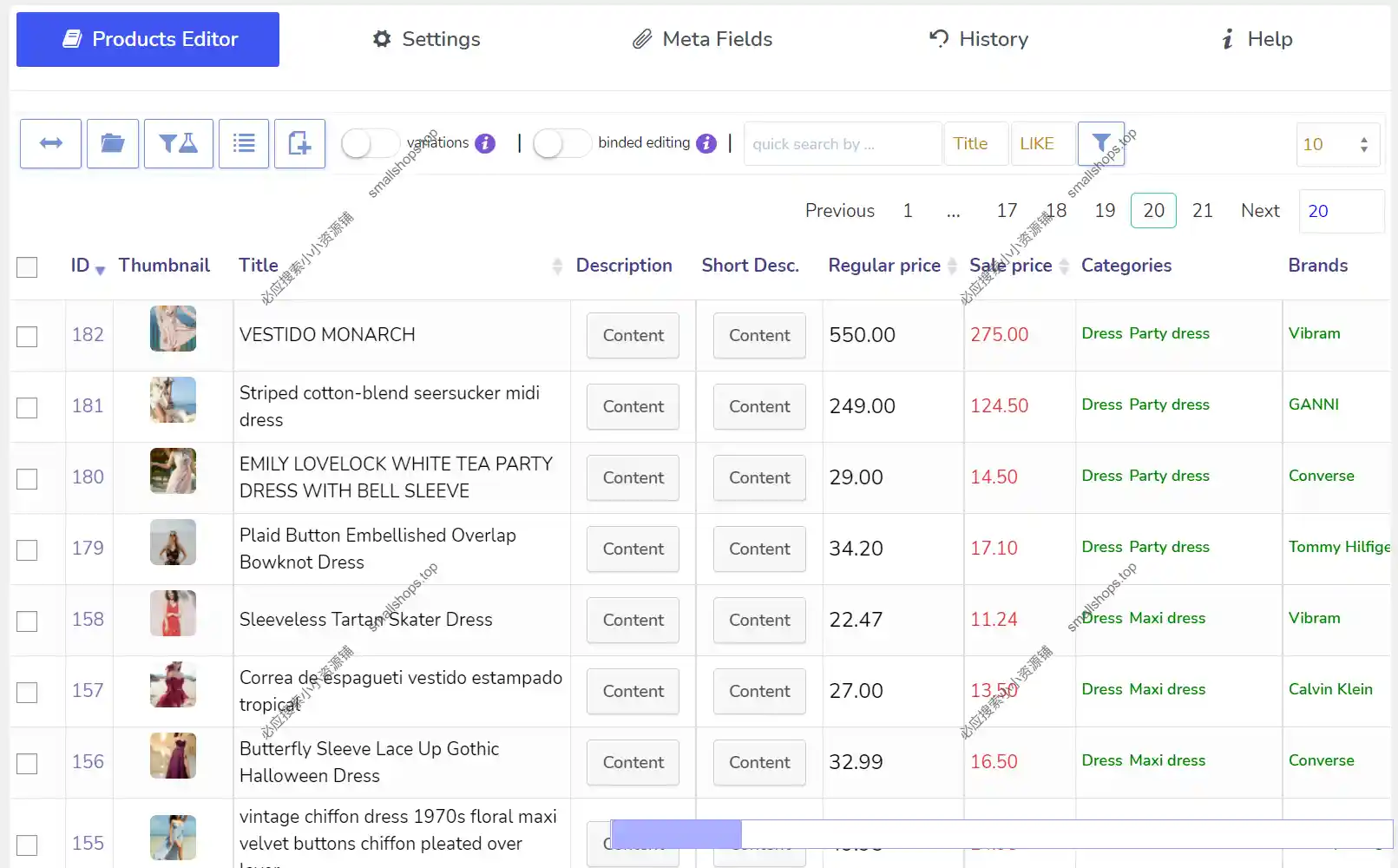 BEAR – Bulk Editor and Products Manager Professional 2.1.7 产品数据批量编辑和管理插件-1 BEAR – Bulk Editor and Products Manager Professional 2.1.7 产品数据批量编辑和管理插件-1