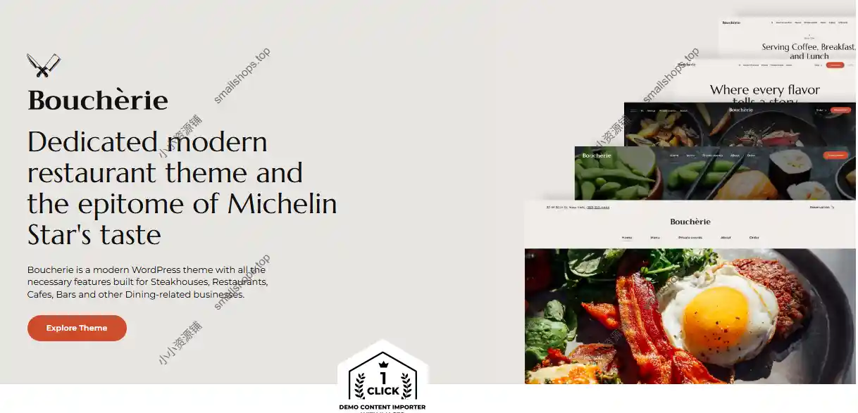 Boucherie v31英文版已激活 – 餐厅|寿司吧|咖啡馆|牛排馆|高档餐饮WordPress主题-1