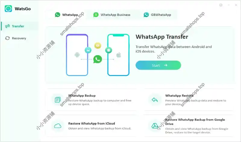 iToolab WatsGo 9.2.0 开心版 – 功能全面的 WhatsApp 数据管理工具